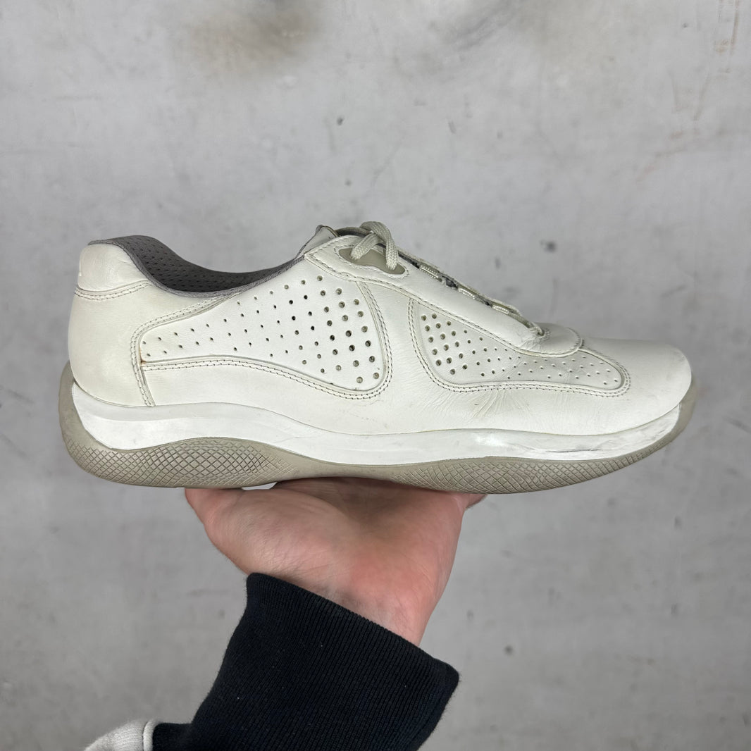 Prada White Mesh Amerricas Cup