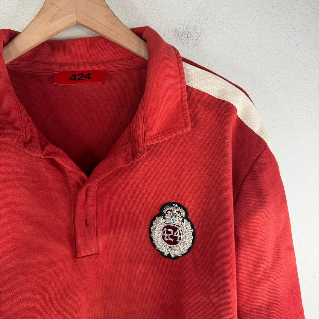 424 Academy Double Layer Polo Shirt