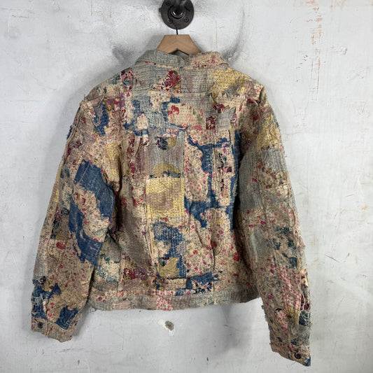 Kapital Boro Spring Pink Trucker Jacket