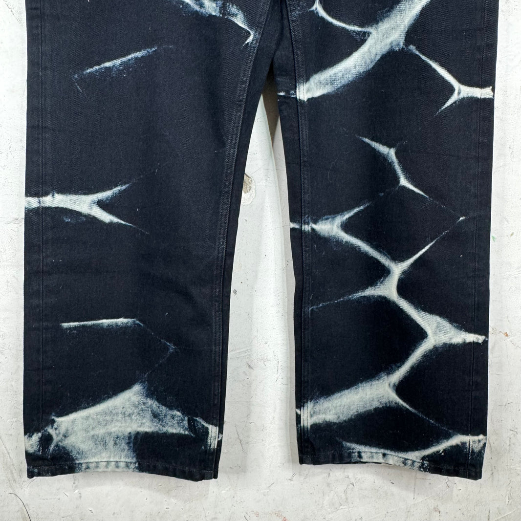 Dries Van Noten Dyed Indigo Loose Jeans
