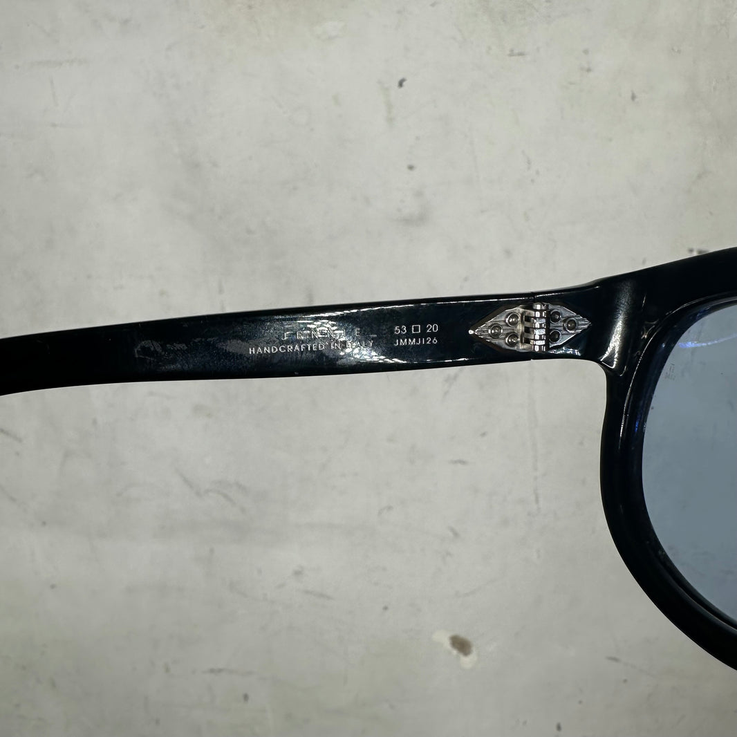 JMM Jennie Black Blue Tint Sunglasses