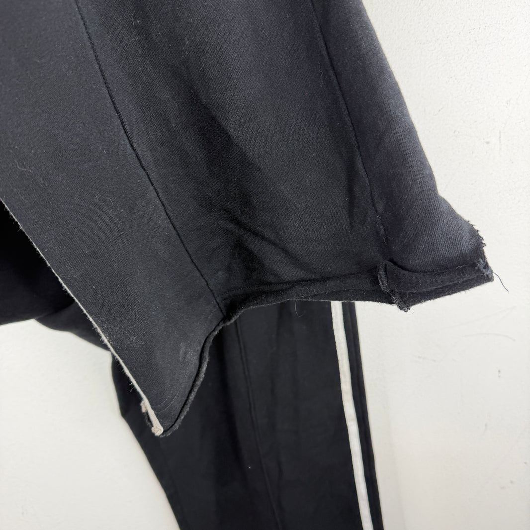 Martine Rose Black Side Stripe Baggy Sweatpants