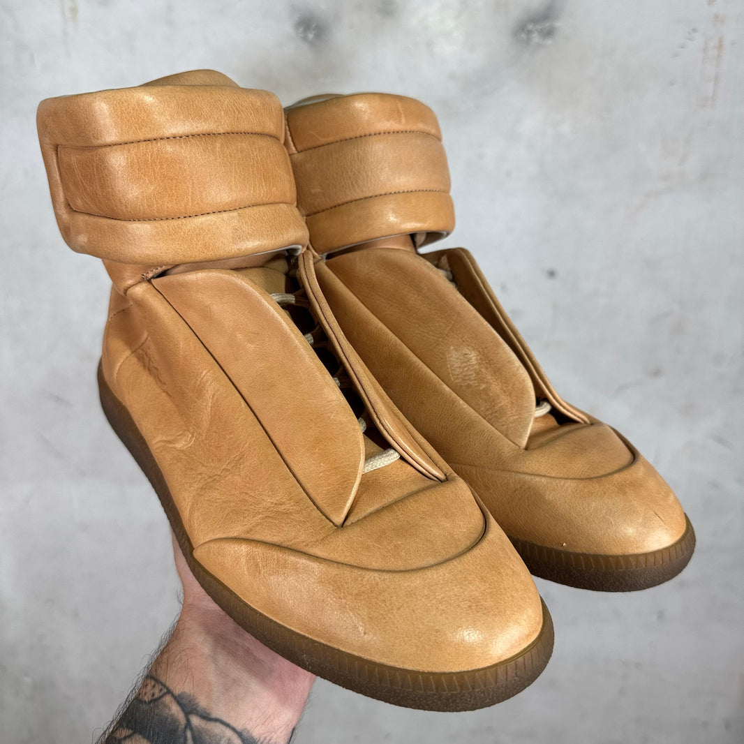 Margiela Tan Leather Future Highs