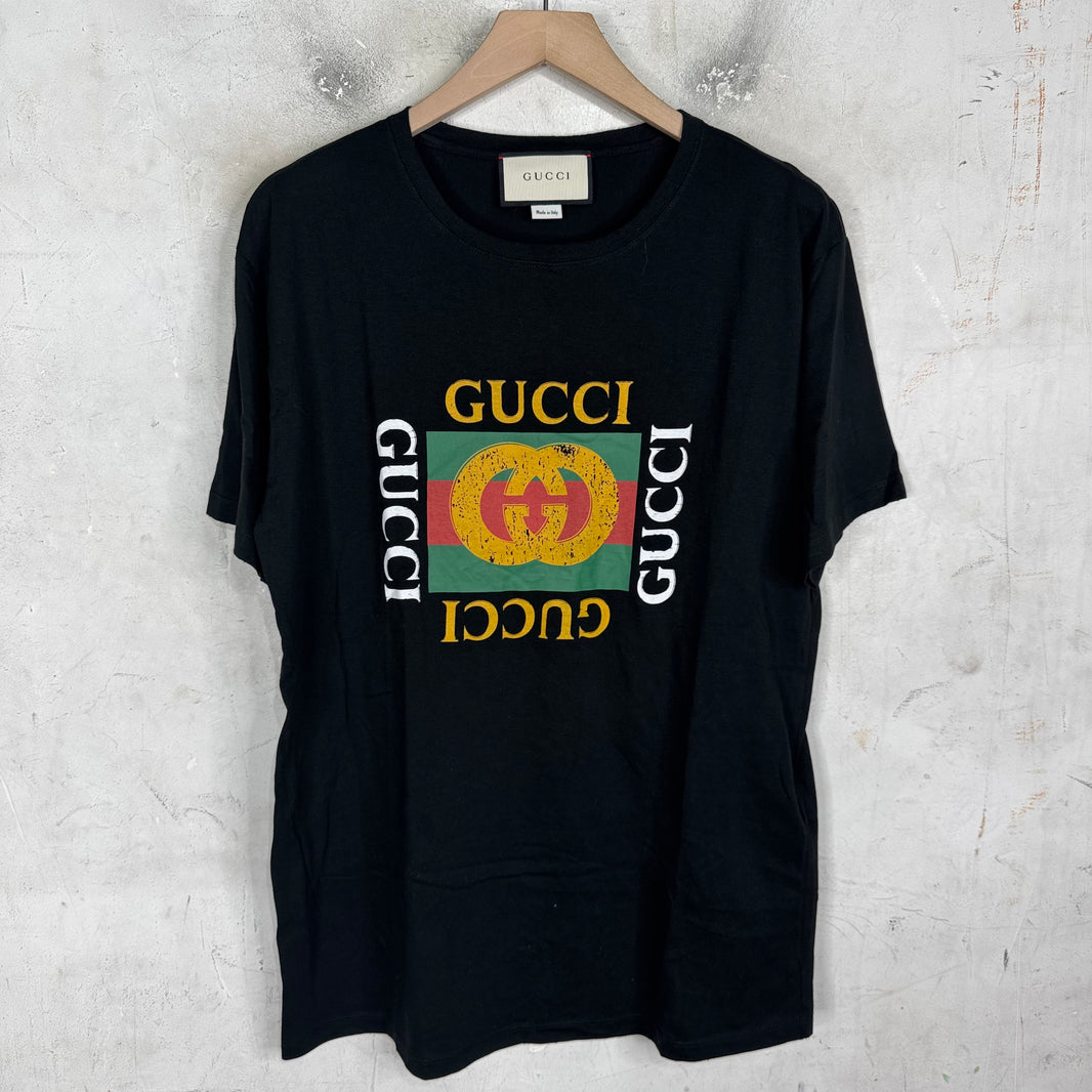 Gucci Bootleg Logo T-Shirt