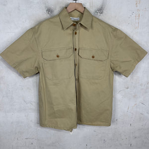 Gosha Rubchinskiy Boxy Heavy Canvas Work Shirt