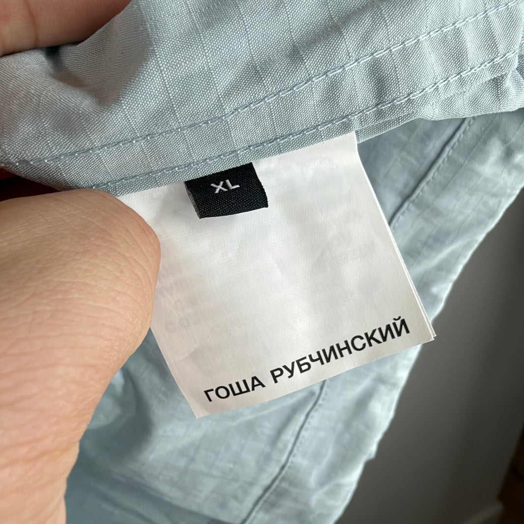 Gosha Rubchinskiy Blue Military Jacket