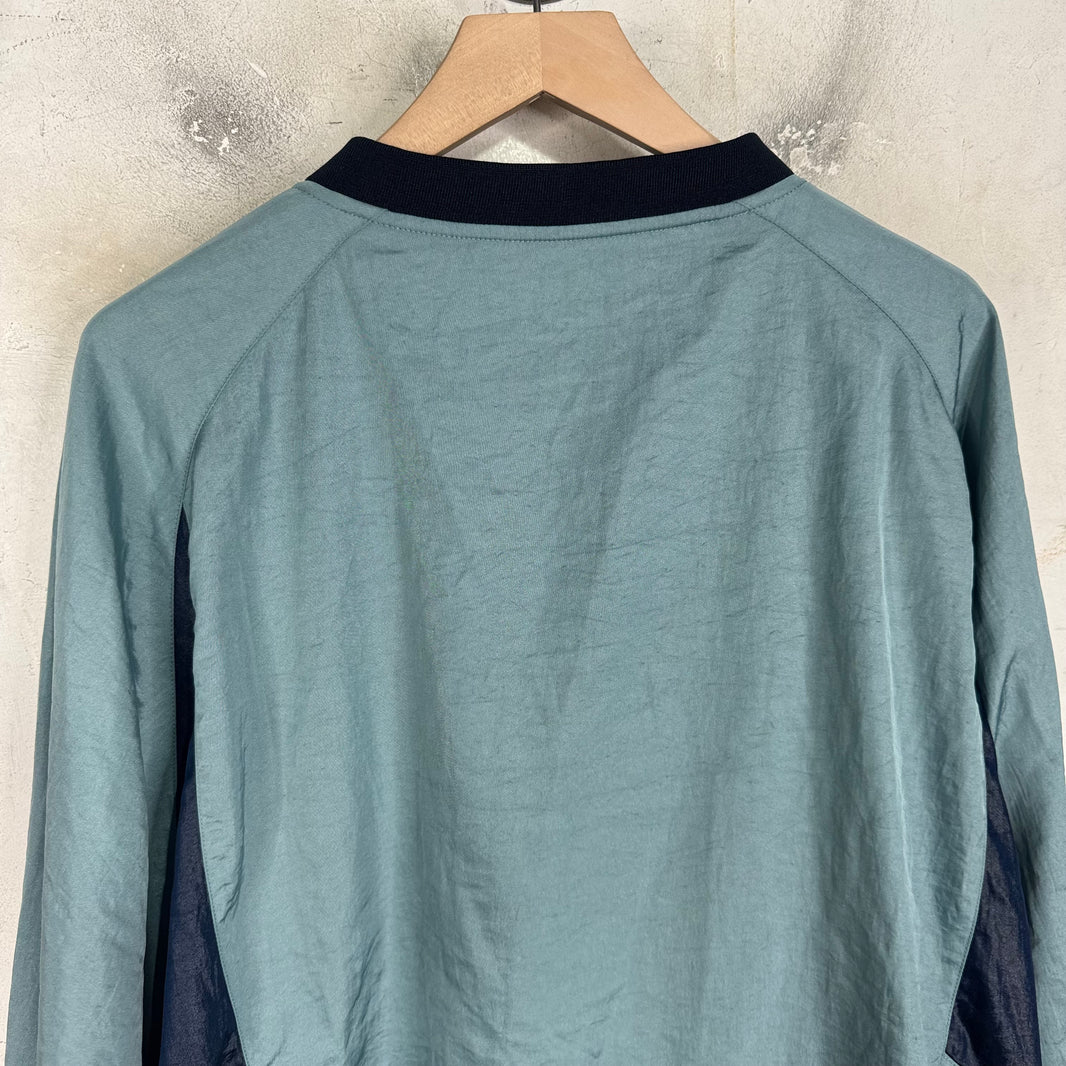 Martine Rose Teal Windbreaker Jumper
