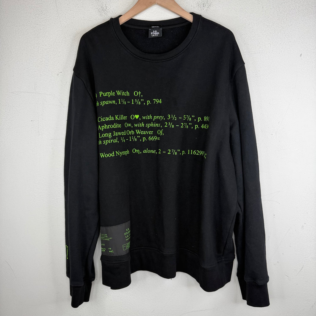 S.R. Studio Insect Index Crewneck