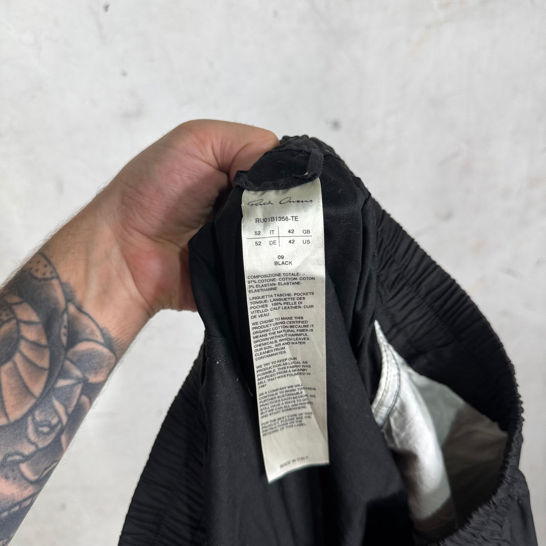 Rick Owens Zippered Pocket Tommy Shorts