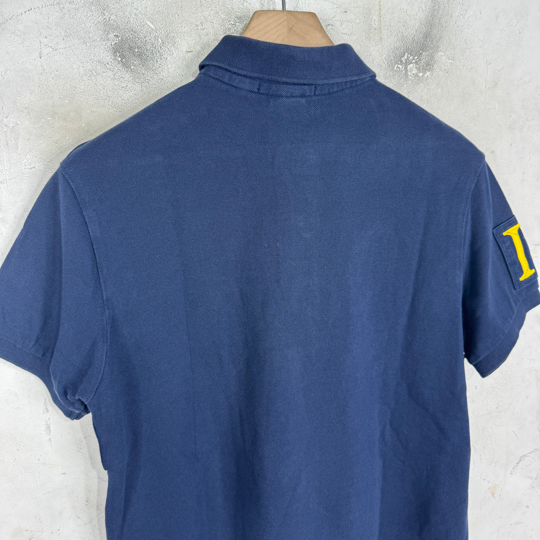 Ralph Lauren Navy/Green Crested Big Pony Polo