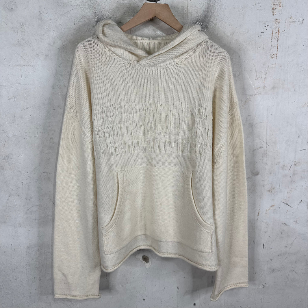 Margiela MM6 Knitted Numbers Hoodie