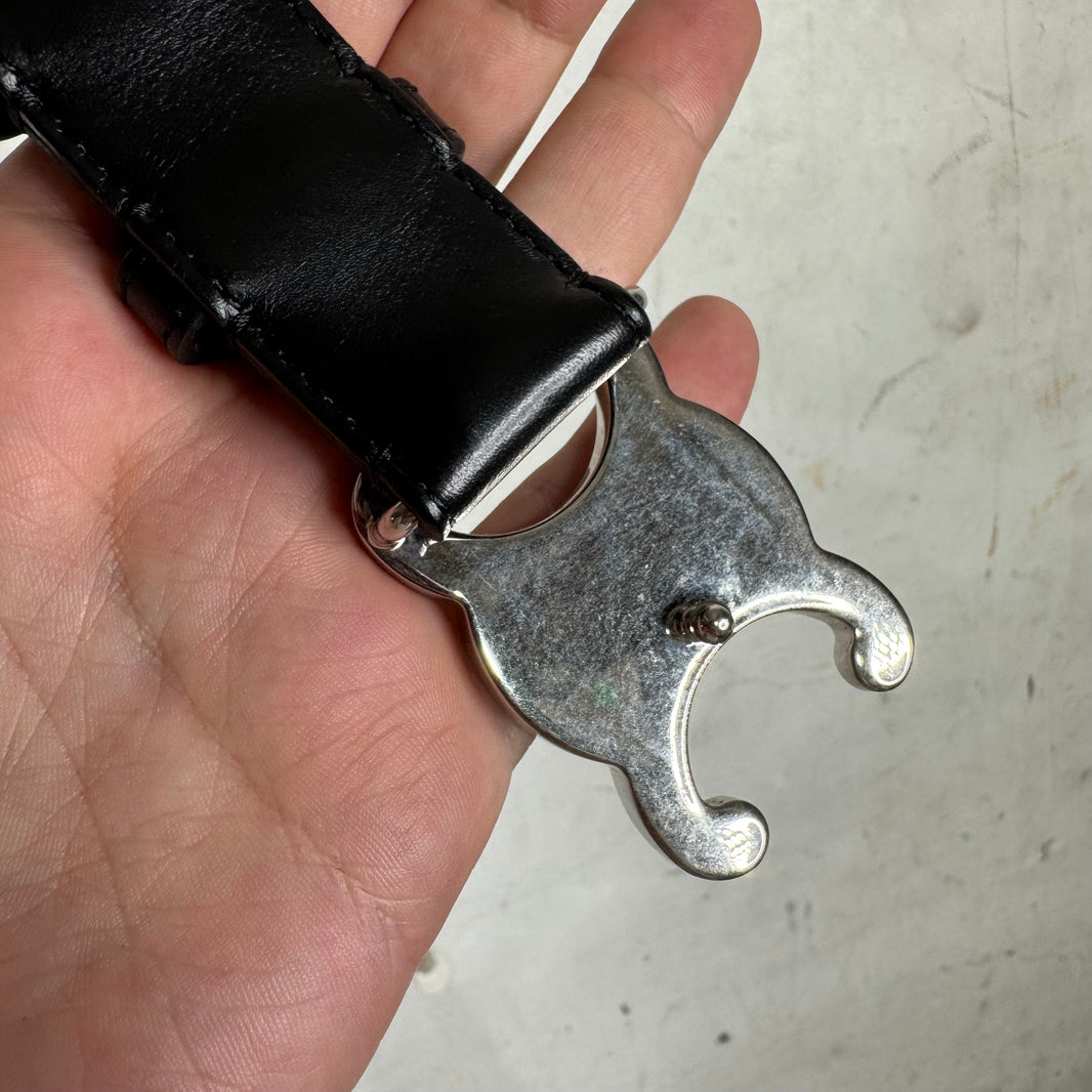 Celine Triumph Logo Belt