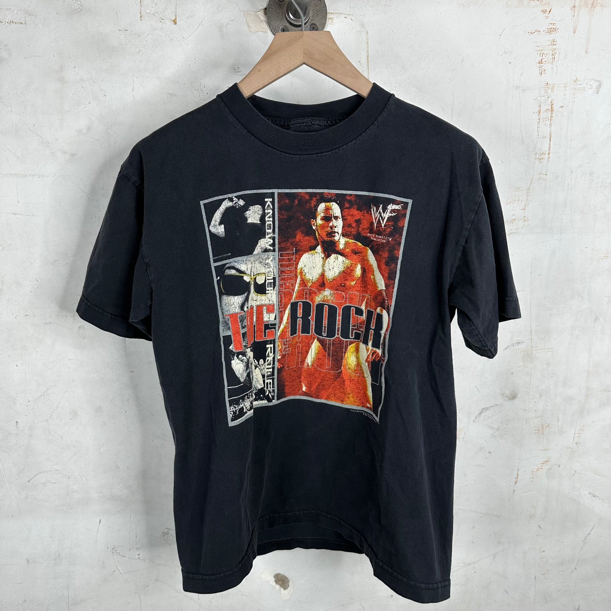 Vintage The Rock Know Your Role T-Shirt