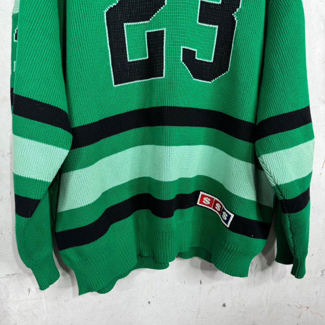 Supreme Green 23 Knit Zip Hoodie