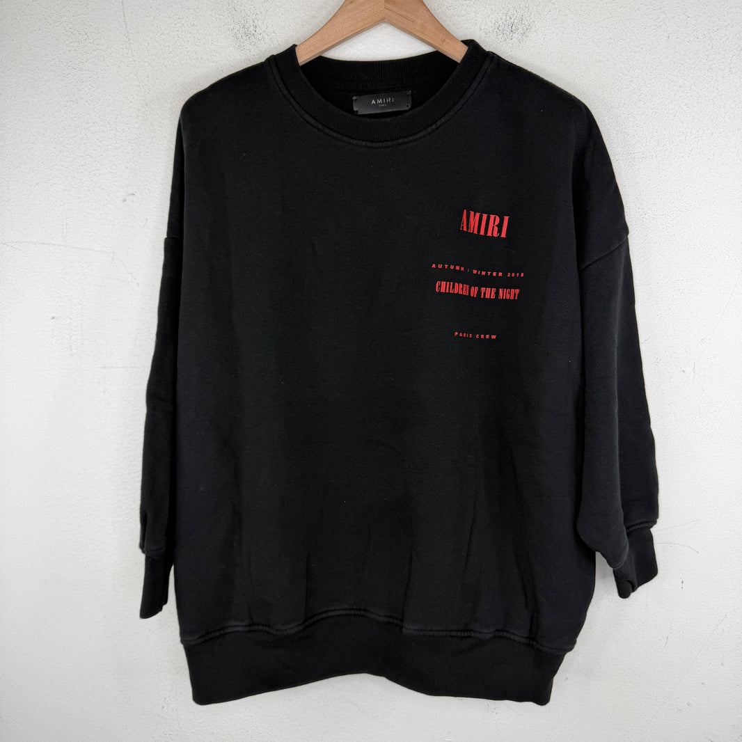 Amiri Lost Boys Children Of The Night Crewneck
