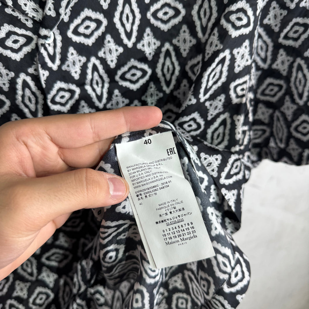 Margiela Silk Patterned Shirt