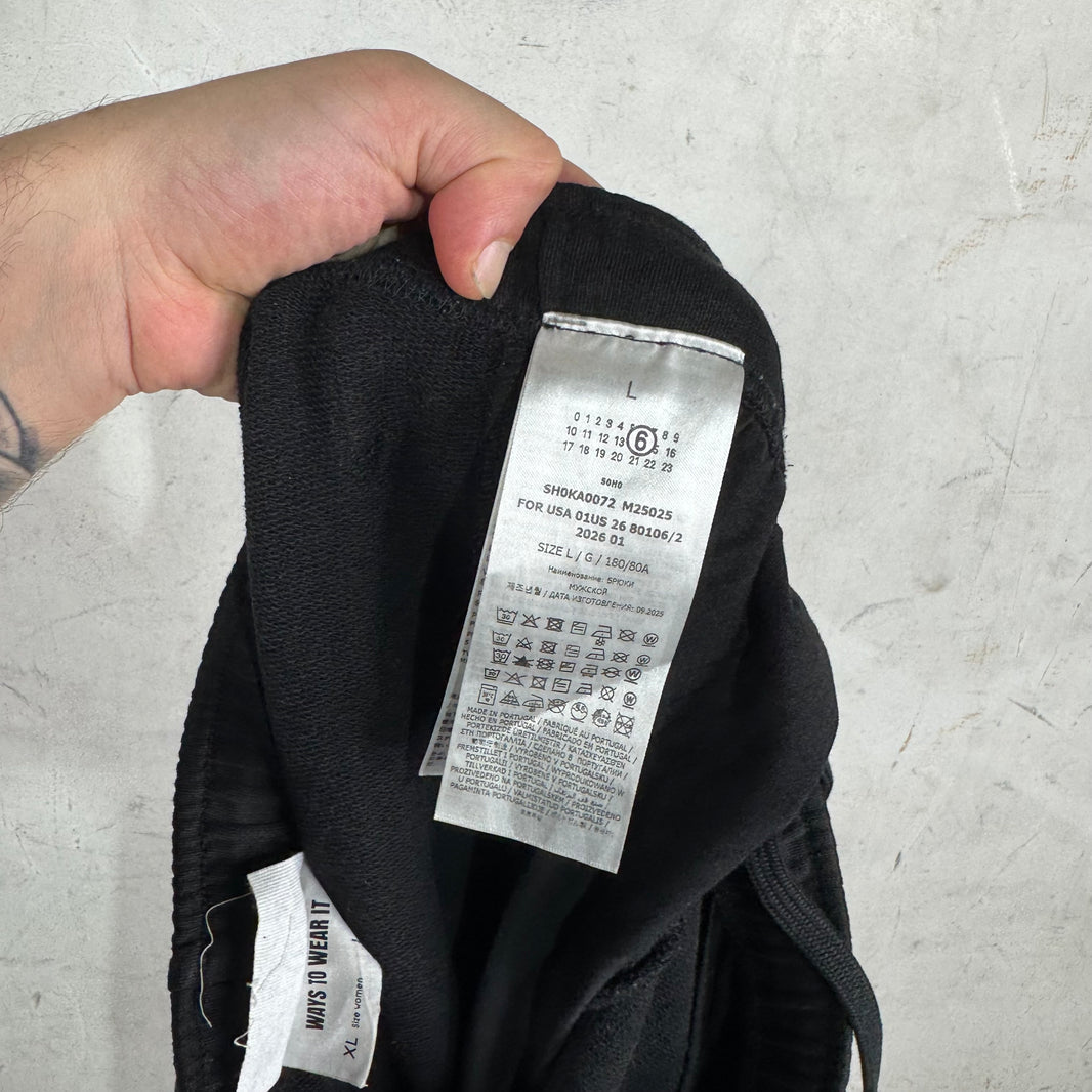 MM6 Patch Logo Baggy Sweatpants
