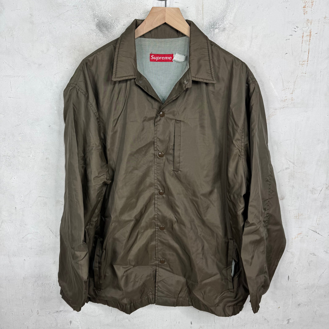 Supreme Olive Coaches Jacket