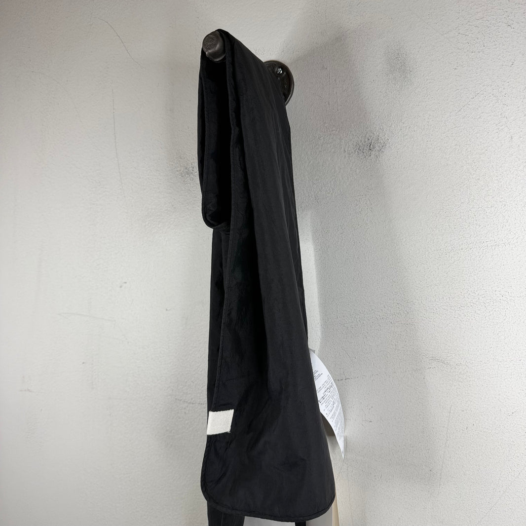 Jil Sander Black Nylon Scarf