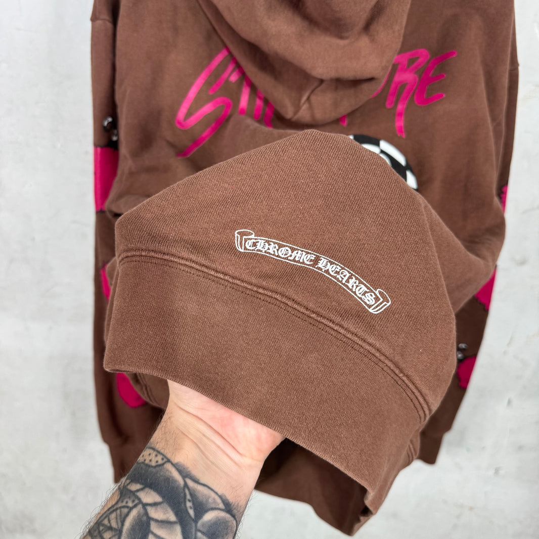 Chrome Hearts Brown Structure Hoodie