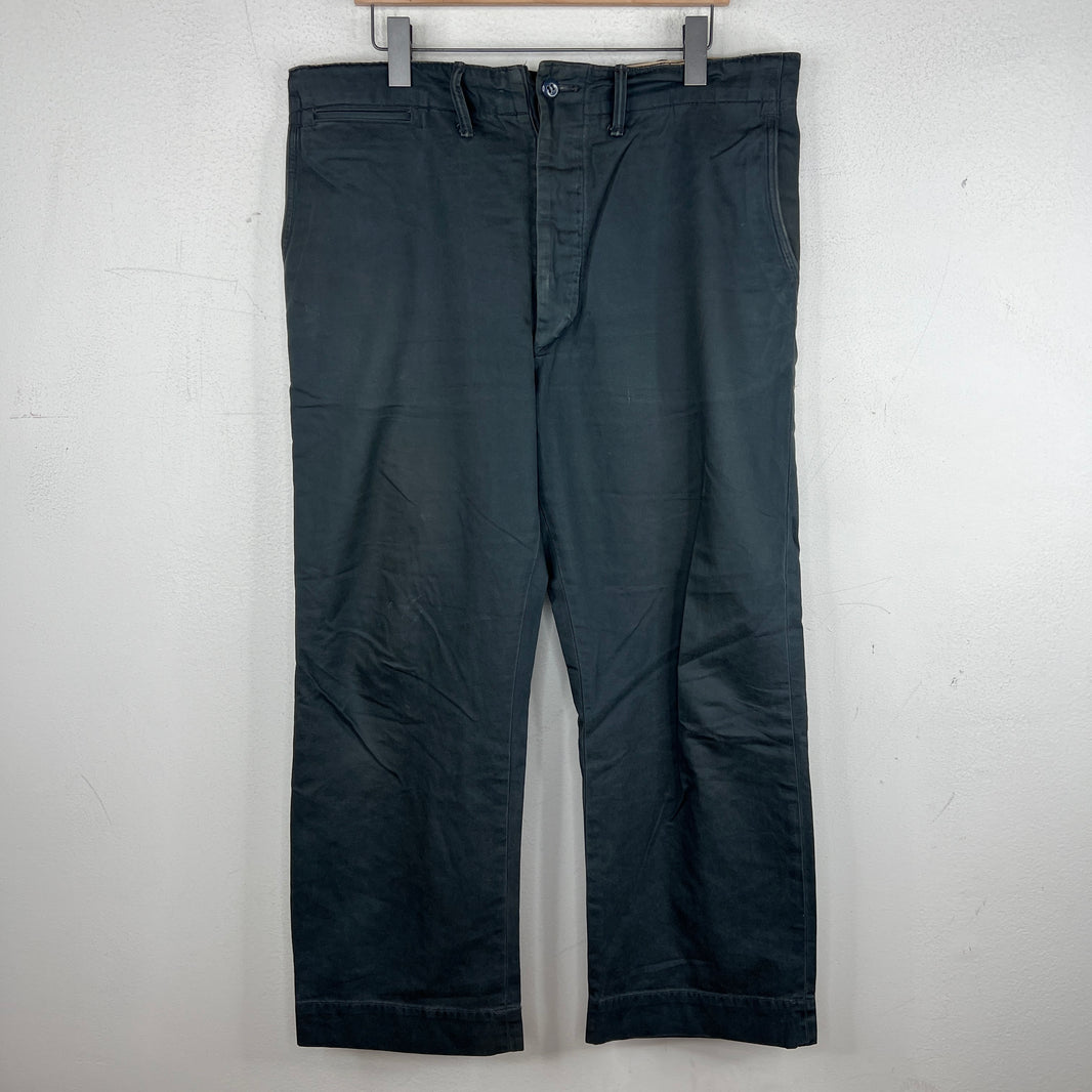 RRL Dark Gray Chino Trousers