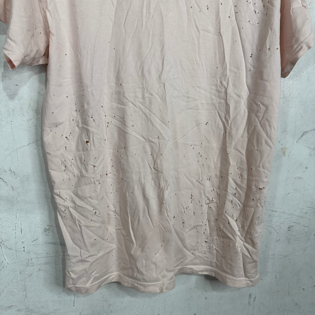 Amiri Pink Shotgun T-Shirt