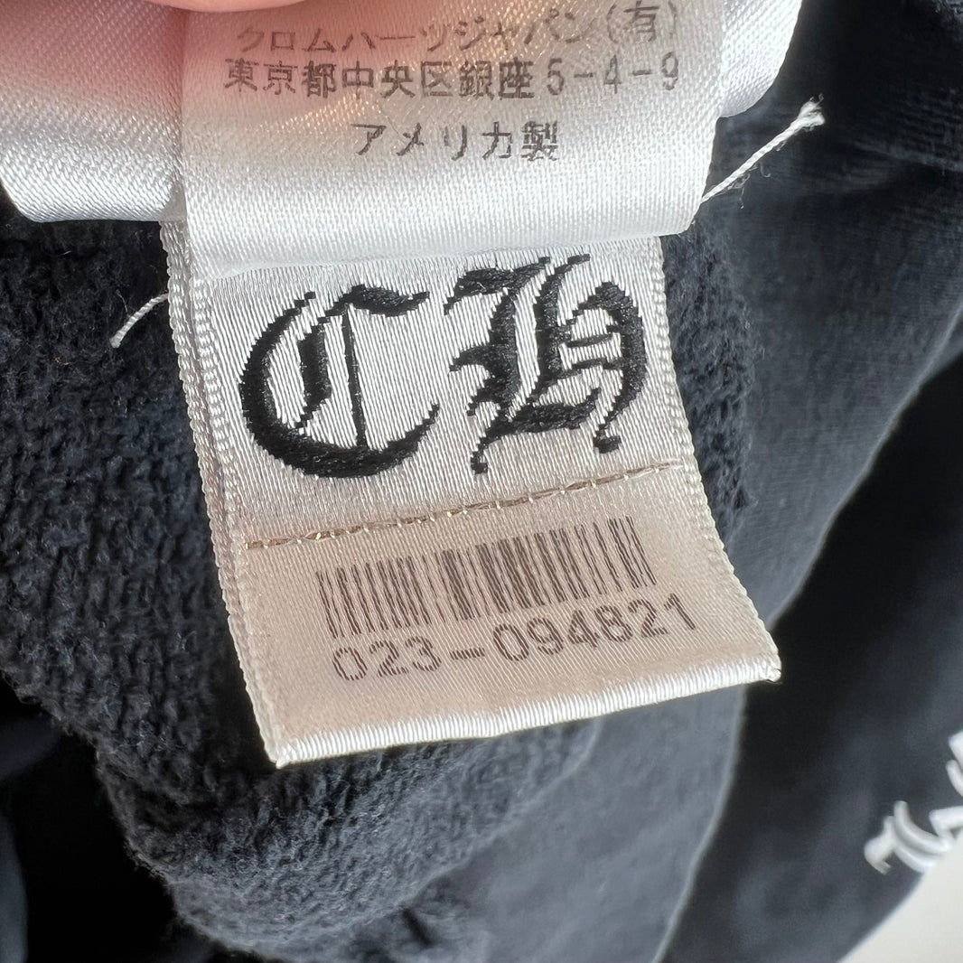 Chrome Hearts Smoked Vertical Logo Hoodie
