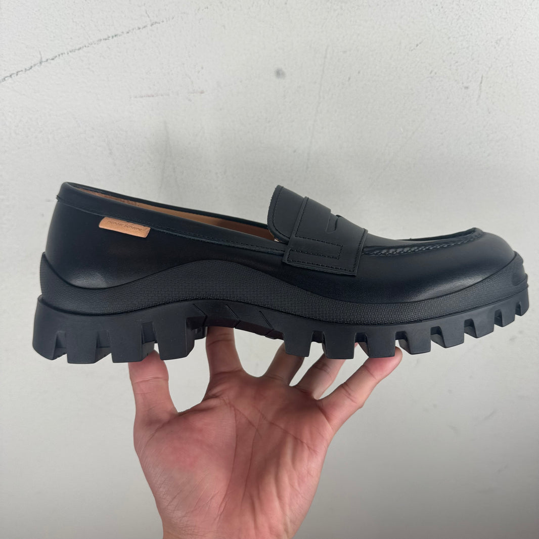 Hender Scheme Black Lug Loafer