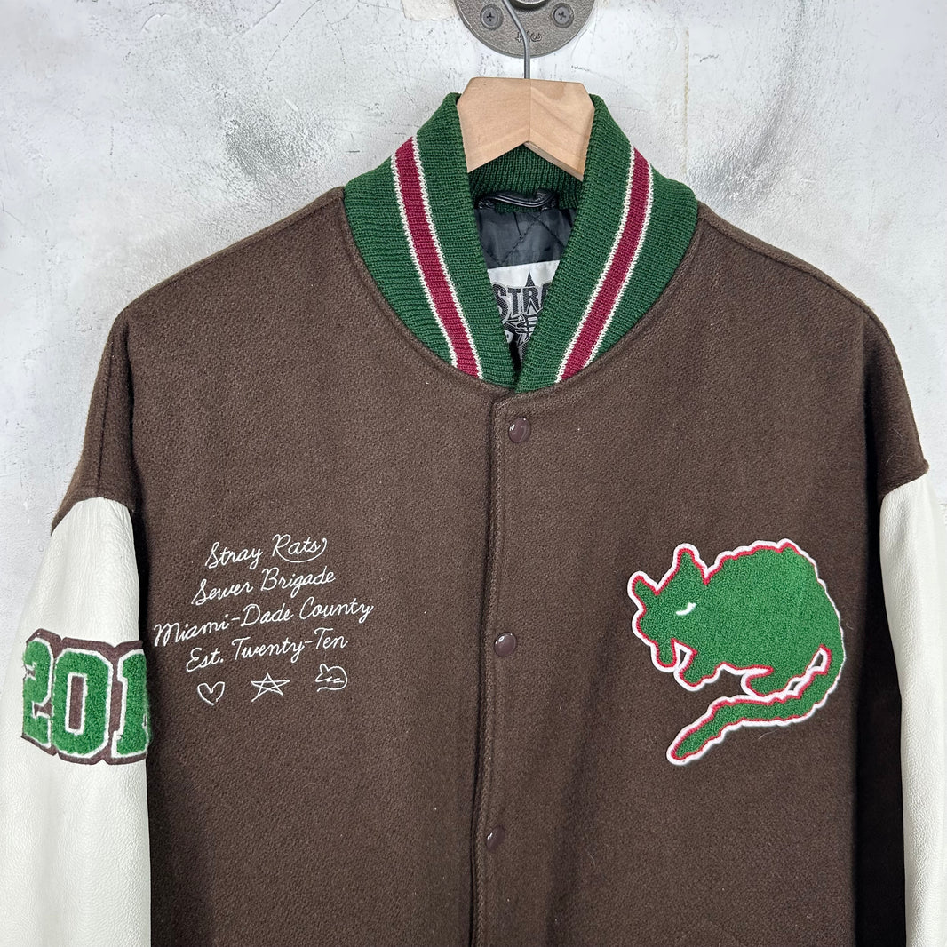 Stray Rats Sewer Brigade Varsity Jacket