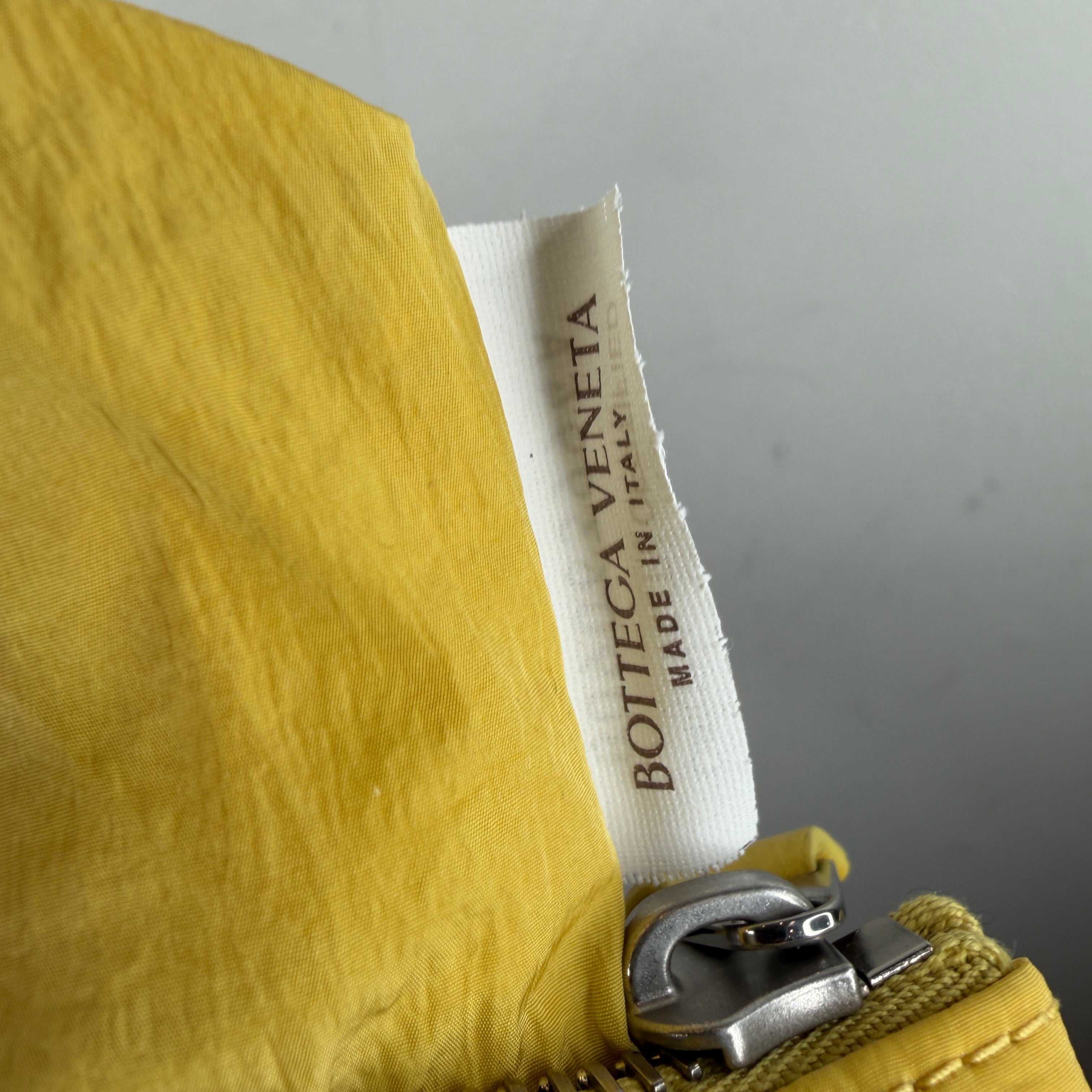 Bottega Veneta Yellow Leather Cassette Side Bag – www.Lukes.store