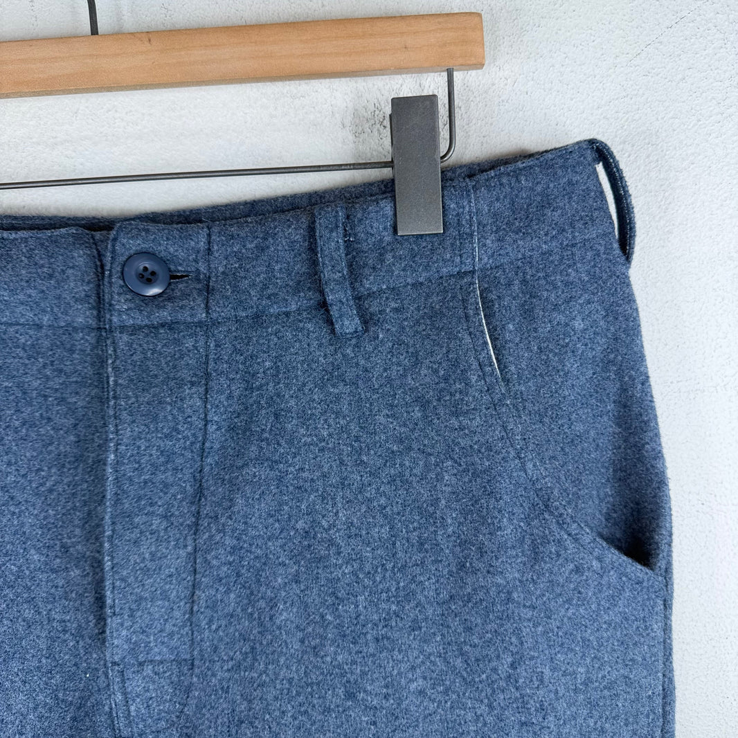 Aris Tatalovich Wool Long Shorts