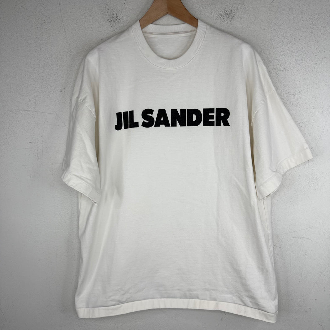Jil Sander White Logo T-Shirt