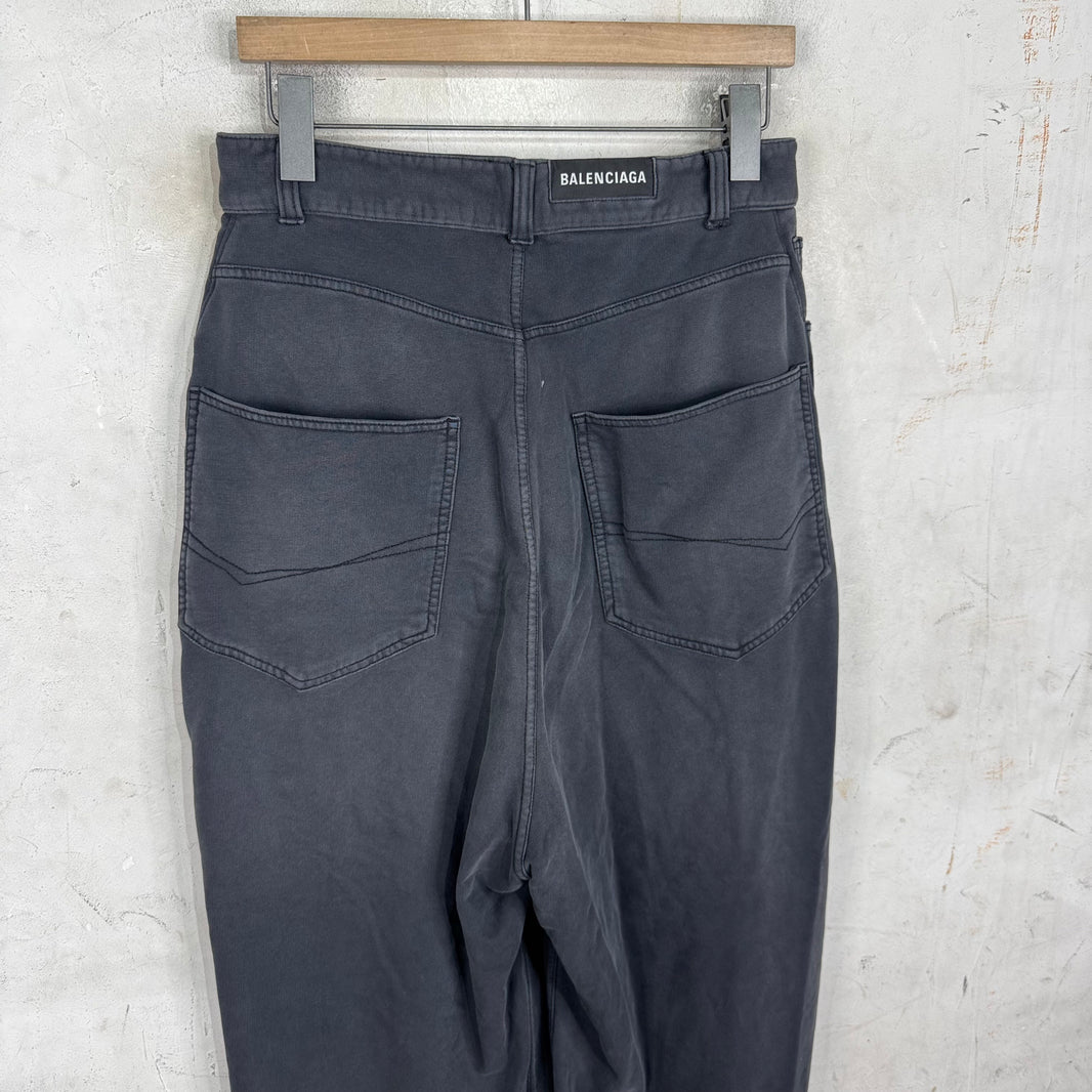 Balenciaga Faded Sweatpant Jeans
