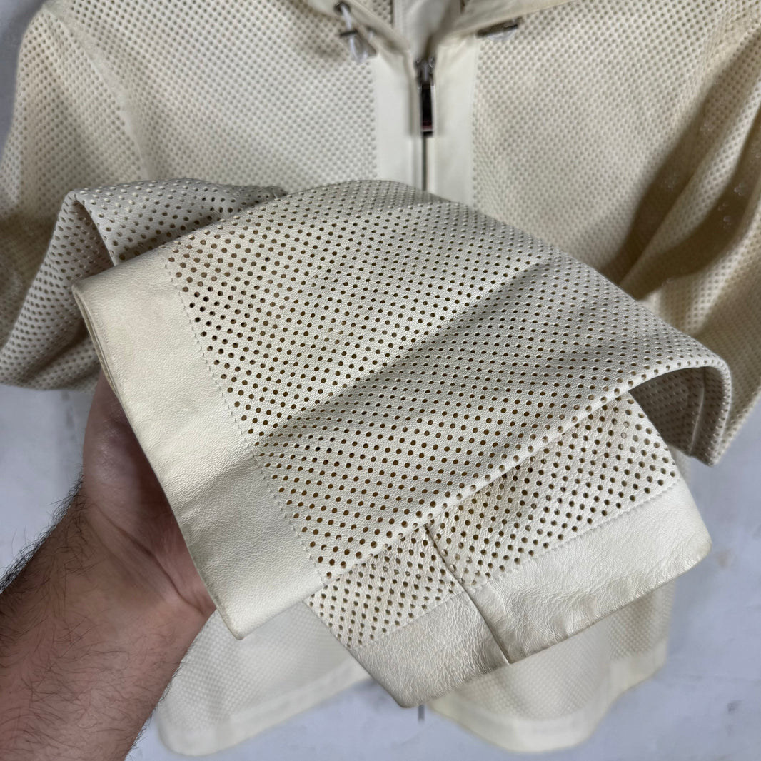 Thom Browne Perforated Leather Jacket