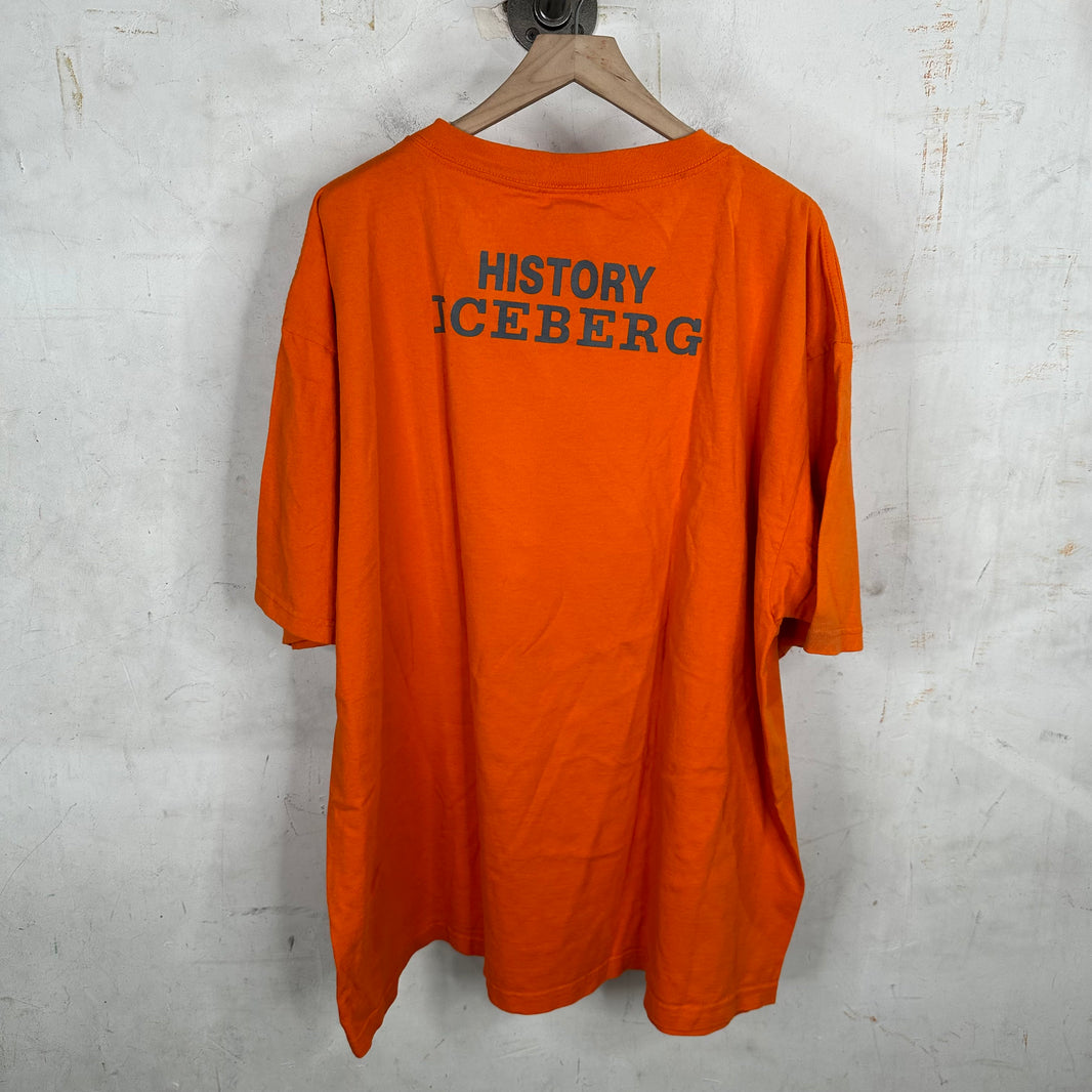 Vintage Iceberg Jeans Cat T-Shirt