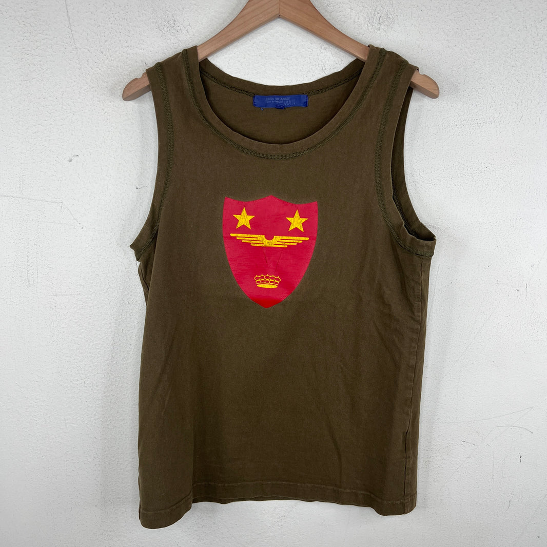 CDG Olive Crest Tank Top