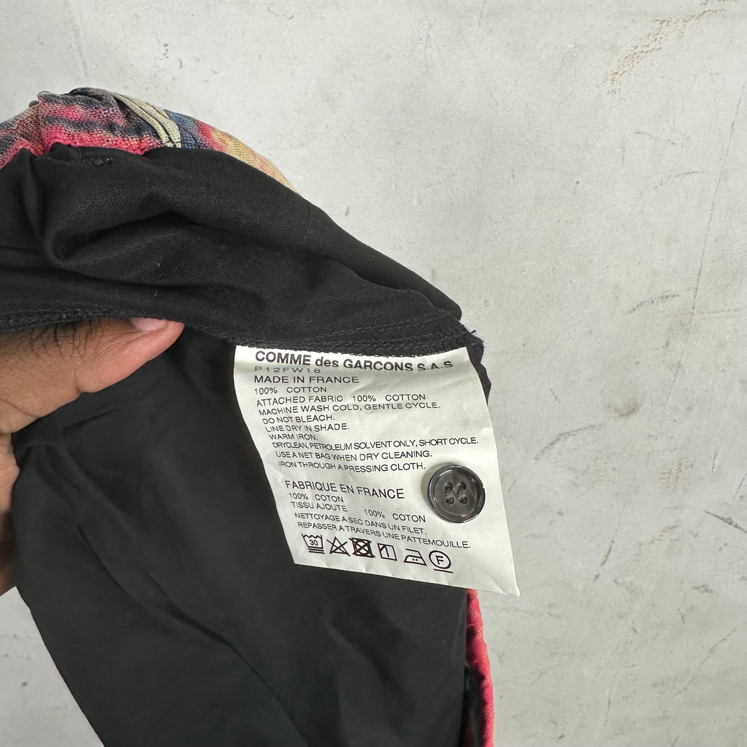 Supreme X CDG Mixed Media Sweatpants
