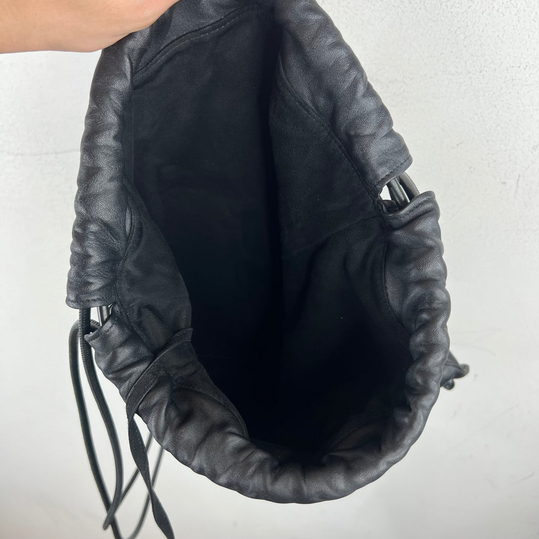 Saint Laurent Teddy Drawstring Backpack
