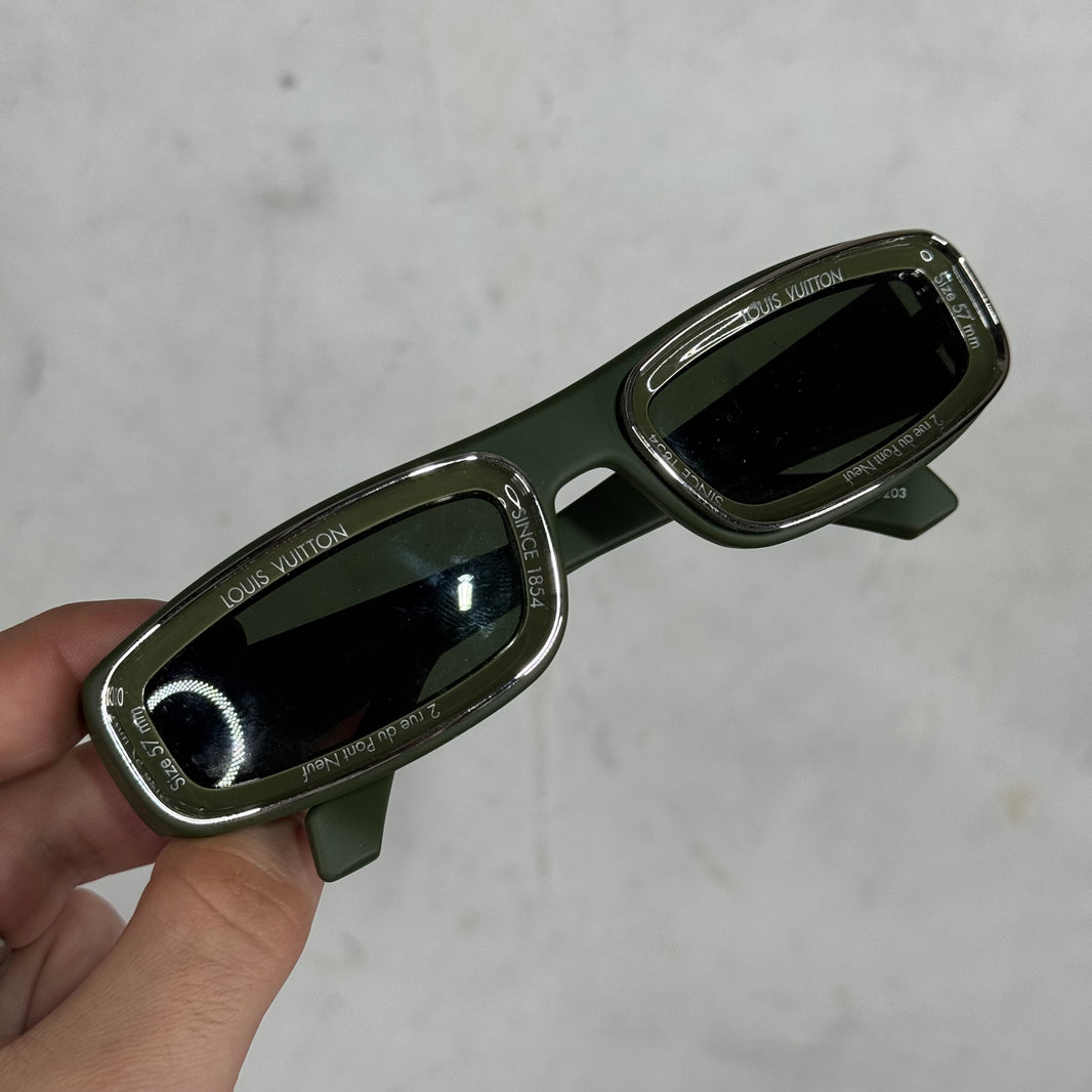 Louis Vuitton Green Super Vision Low Sunglasses