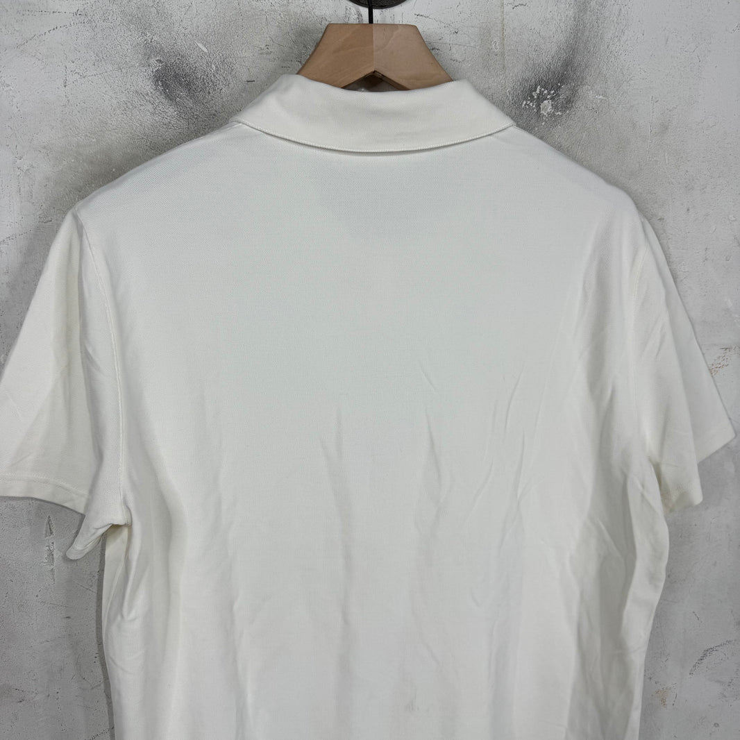 Prada Linea Rosa Zip Polo