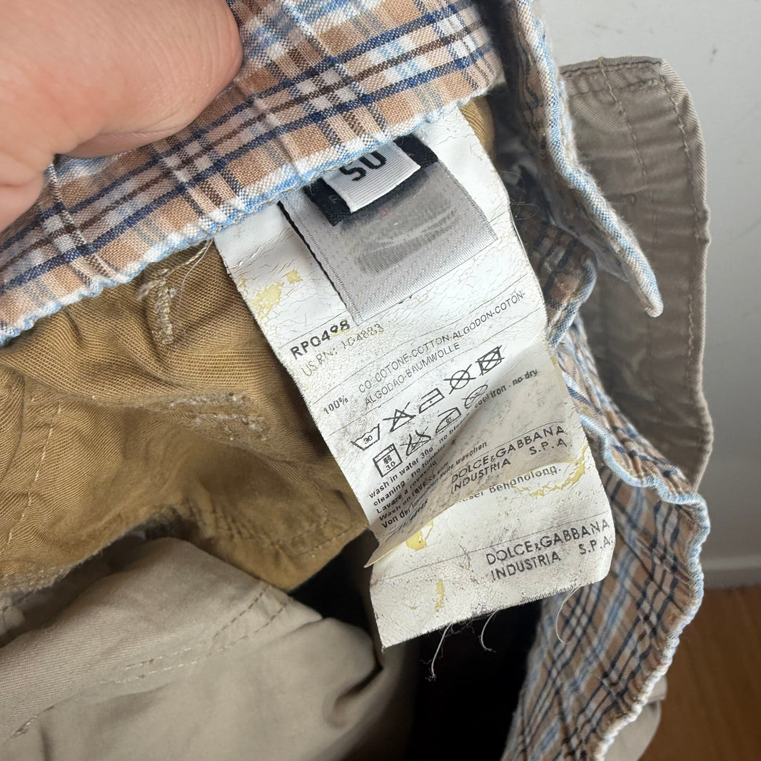 D&G Double Waist Cargo Shorts
