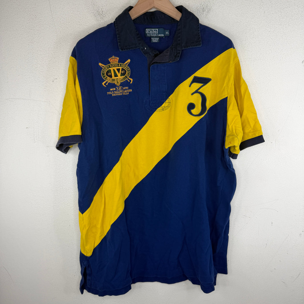Ralph Lauren Blue/Yellow 3 Polo