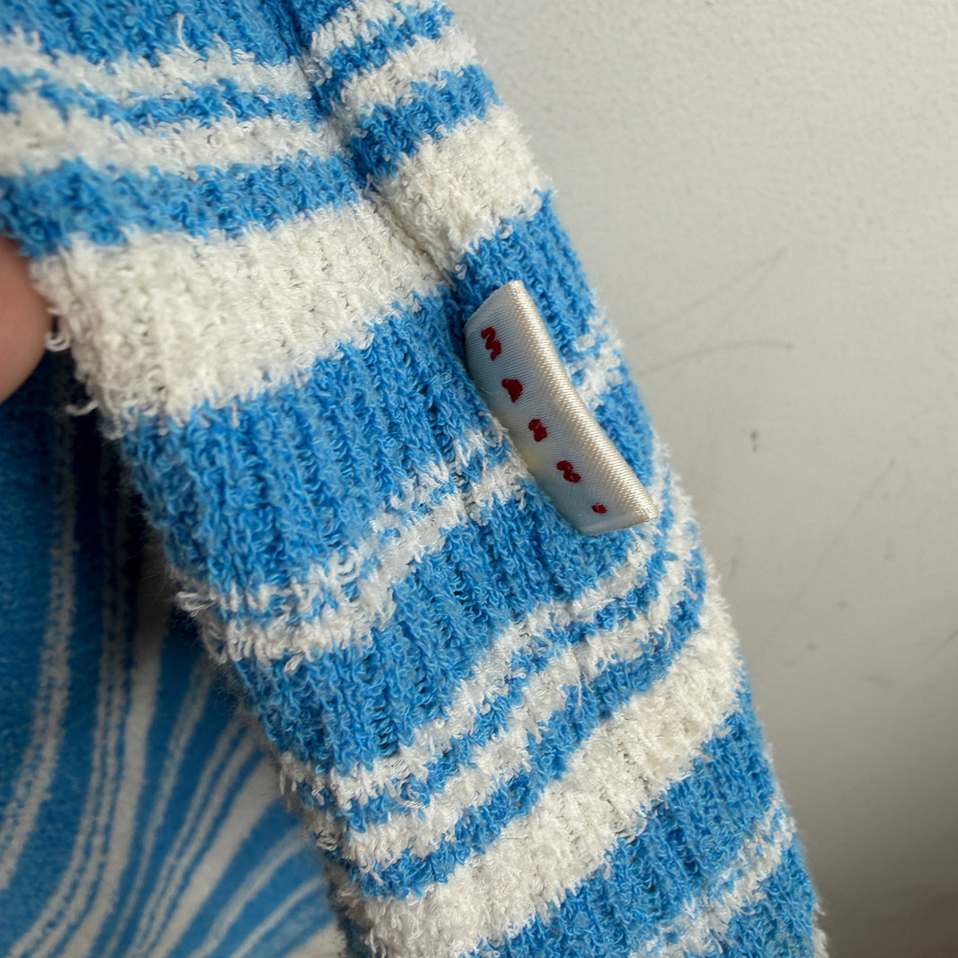 Marni Terry Striped Polo