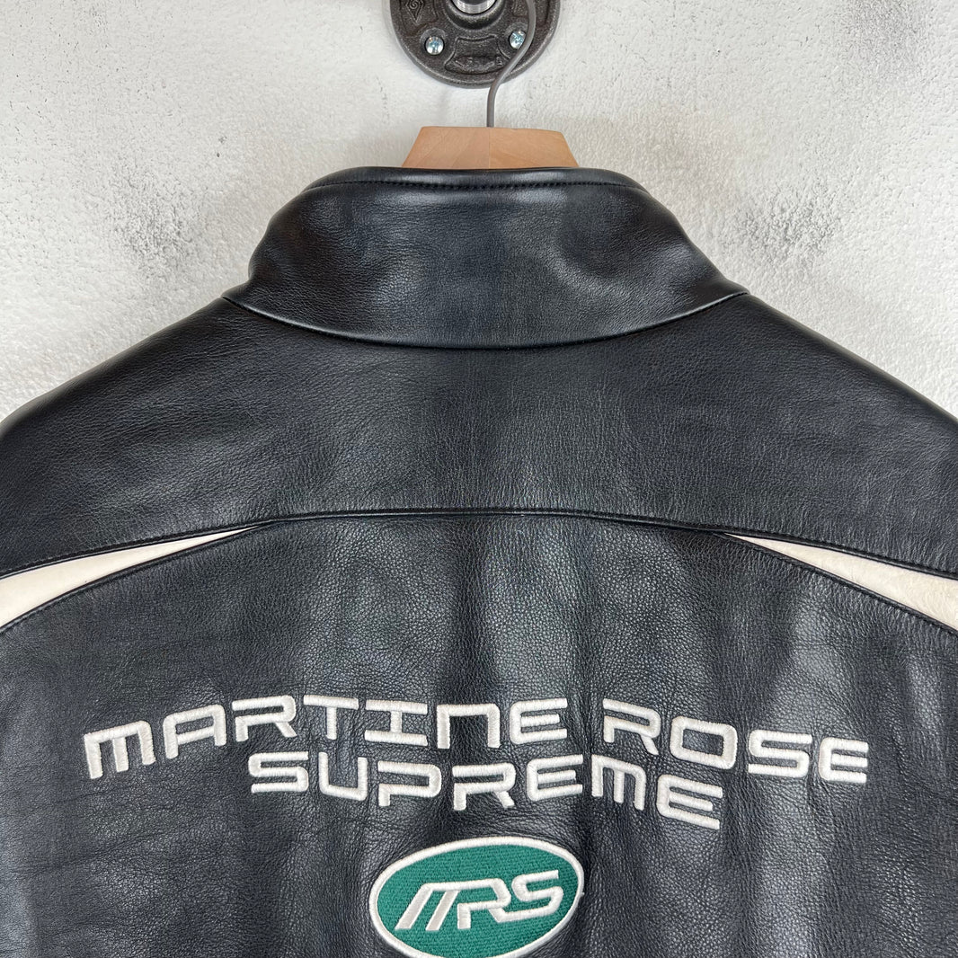 Supreme Martine Rose Leather Racing Jacket