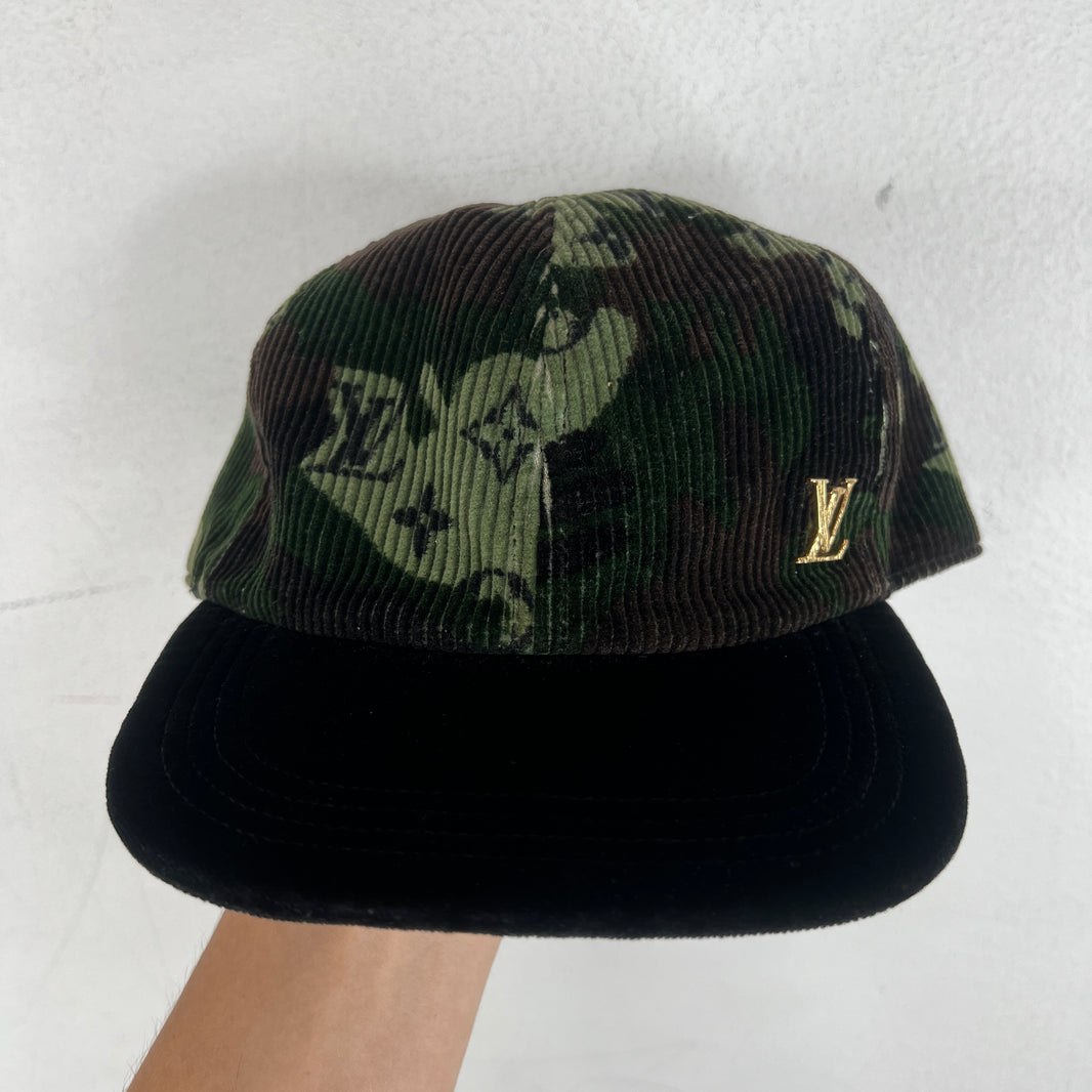 Louis Vuitton Corduroy Camo Hat