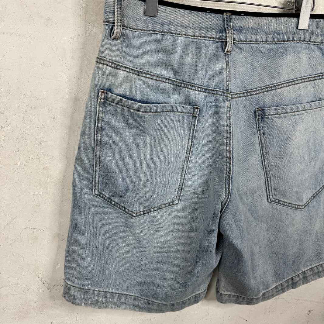 Sicko Baby Light Wash Jorts