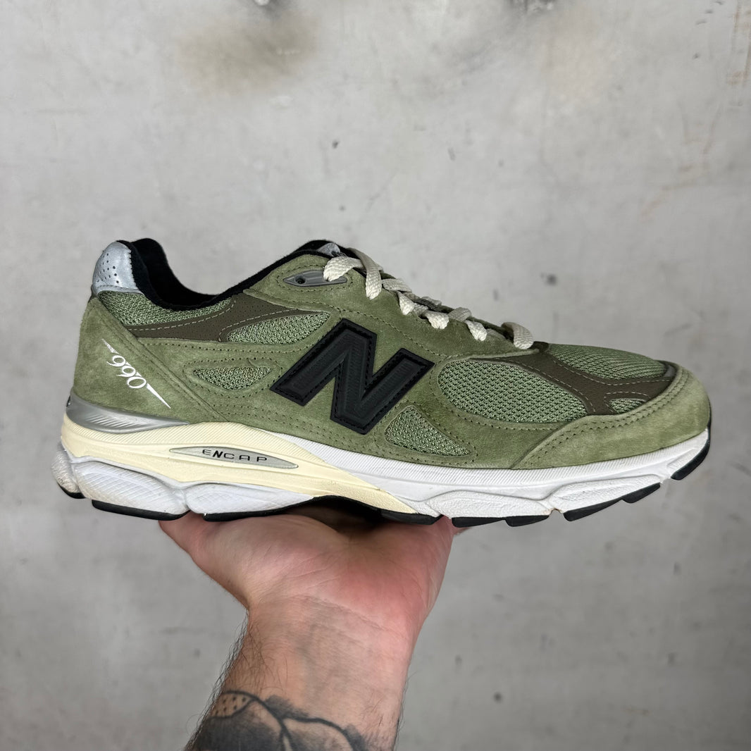 New Balance x JJJJound Olive 990's