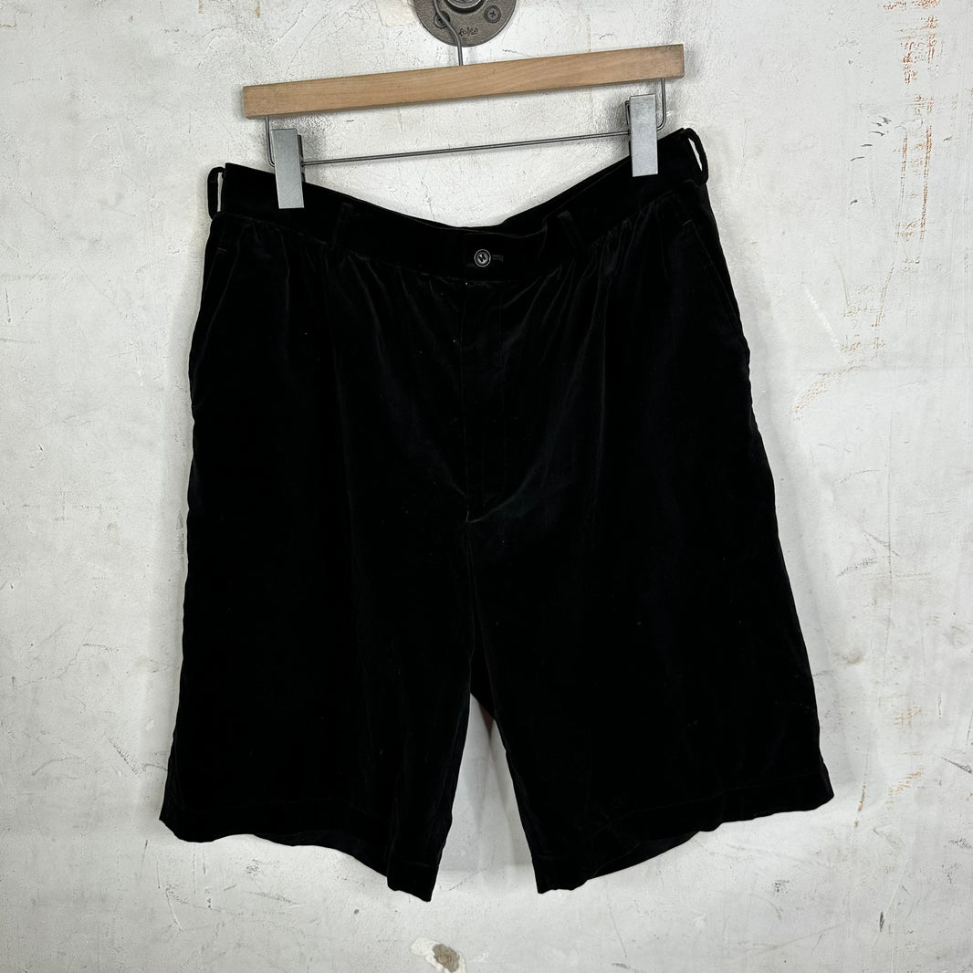 CDG Girl Velvet Shorts