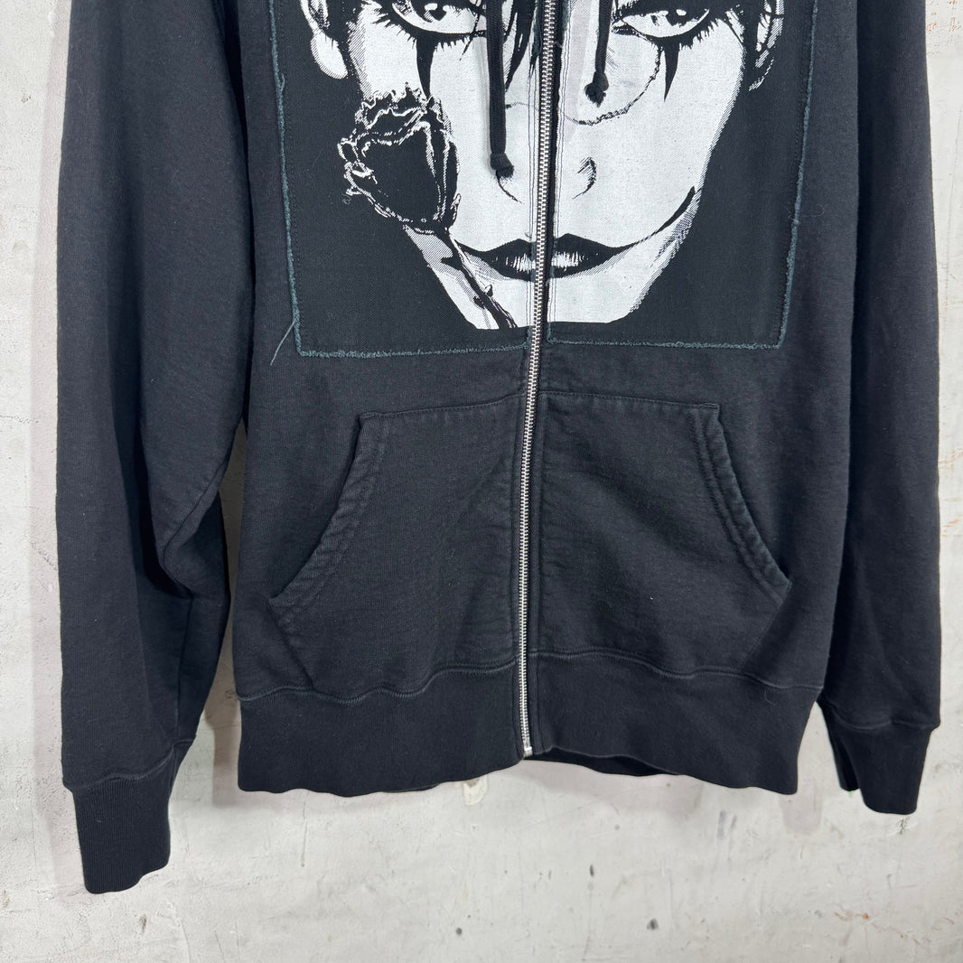Supreme The Crow Patchwork Zip Up Hoodie