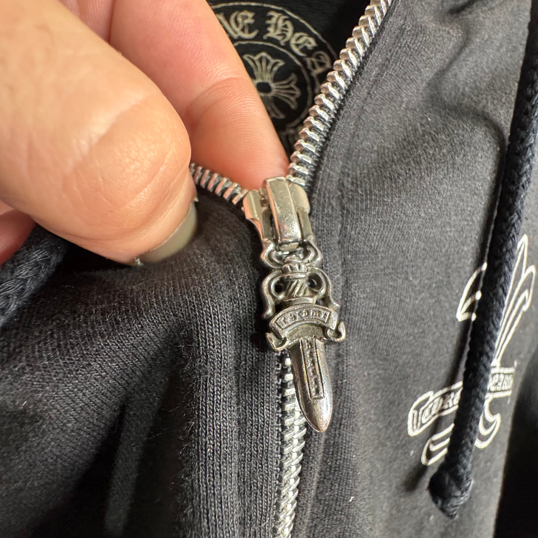 Chrome Hearts Fleur Zip Hoodie